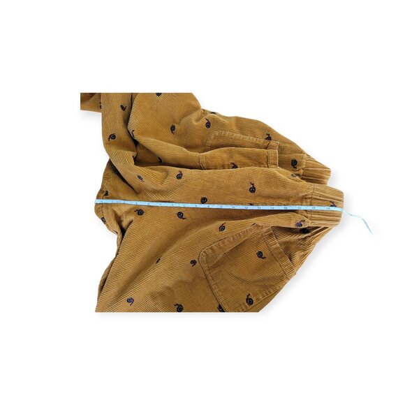 BDG Zaria Embroidered Corduroy Snail Brown Pull-On Pant size XL - Picture 11 of 16